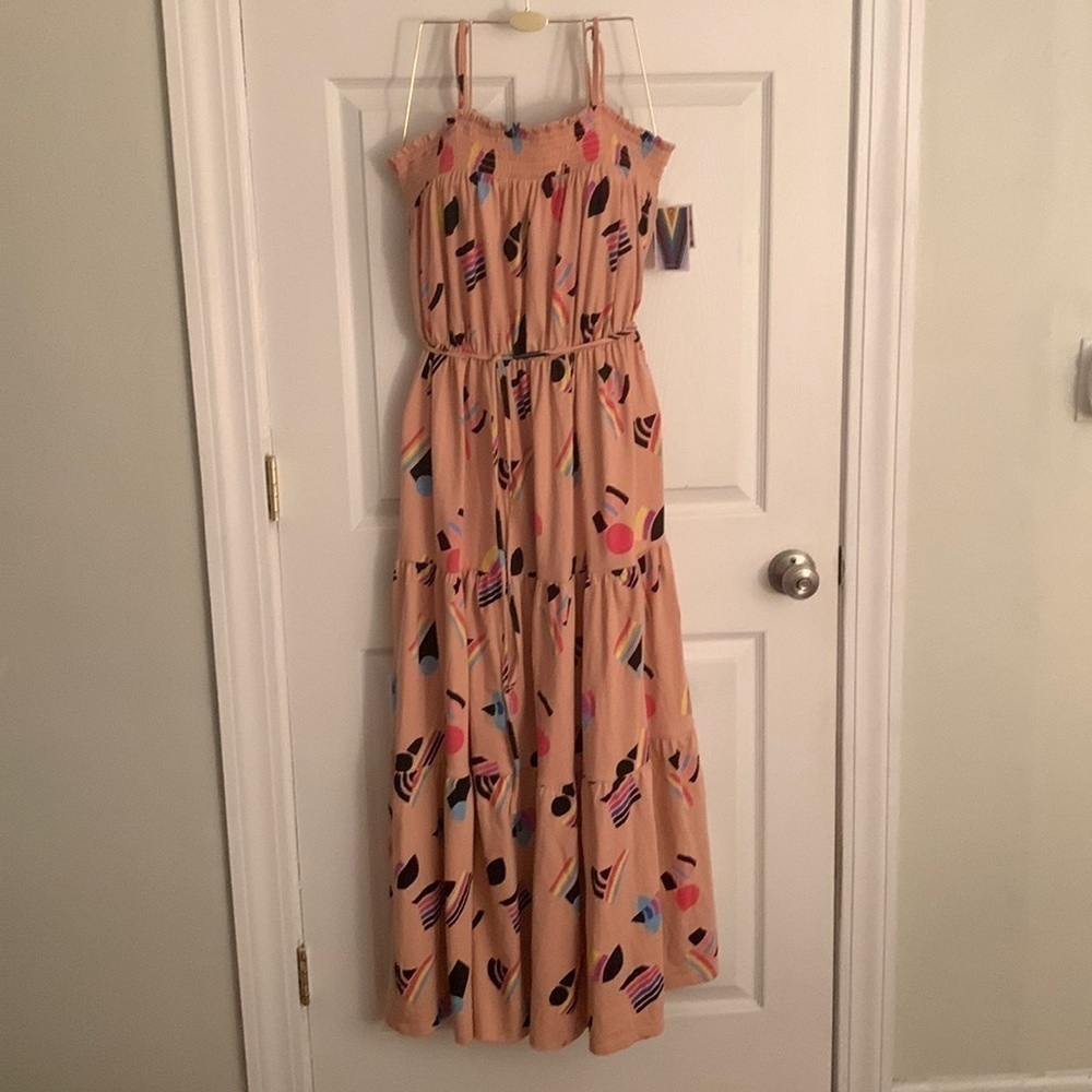 NWT #takepride Maxi Pale Orange Dress Size XL #232